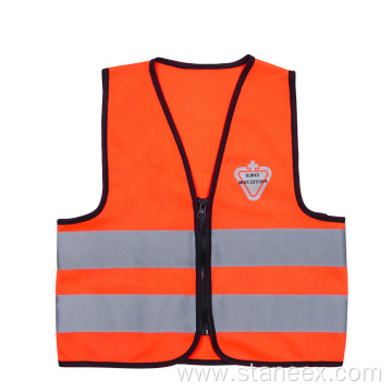 Breathable Mesh Ansi Class 2 Safety Children Vest